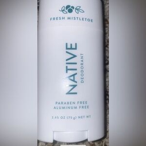1  Native Paraben & Aluminum Free Scent Deodorant, Fresh Mistletoe 2.65 oz